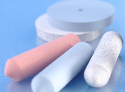 Gumki do obróbki ceramiki, porcelany, szkliwa, oraz miękkich metali  SUN