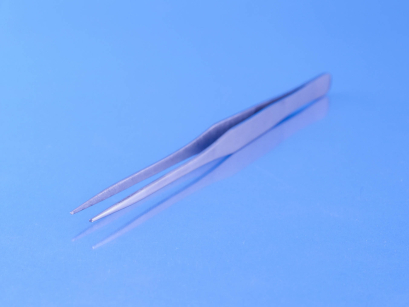 PASSP - Pęseta Stalowa Prosta 18 cm z Gładkimi Końcówkami