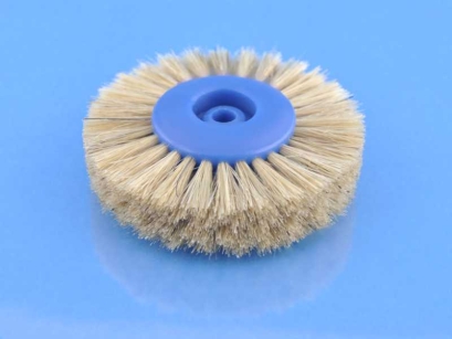 A222/E Szczotka polerska EKO LINE i80mm białe twarde włosie