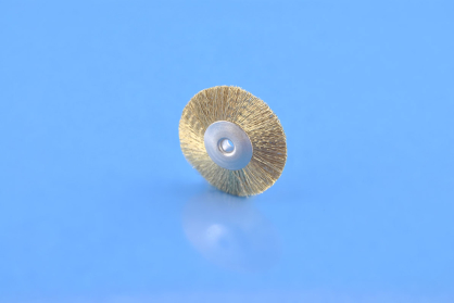 A023  - Szczotka polerska drut mosiężny 0,10 mm 21 mm ADAMMeD