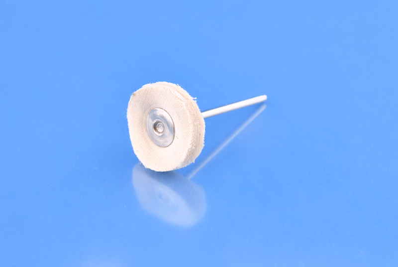 A016/E - Szczotka flanelowa polerska 21mm na uchwycie 2,34mm