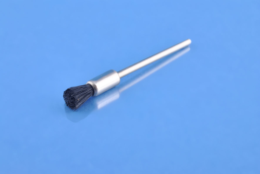 A001/E - Szczotka pędzel EKO LINE 8mm czarne twarde włosie