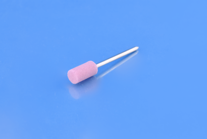 KAM R/05 Kamień różowy walec drobnoziarnisty do metalu 7x13 mm