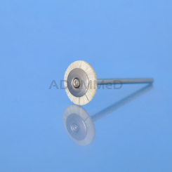 A012B/E - Szczoteczka biała miękka na uchwycie 14mm