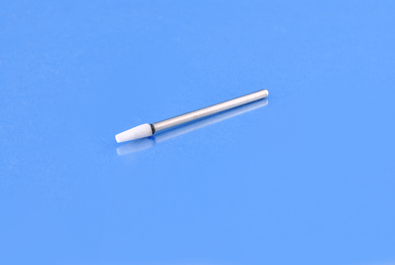 KAM B/09 Kamień biały ścięty stożek bardzo drobny 3x7 mm