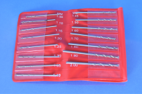 Zhss2 - Zestaw 15 precyzyjnych wierteł HSS 1,05-2,0mm w etui - 3