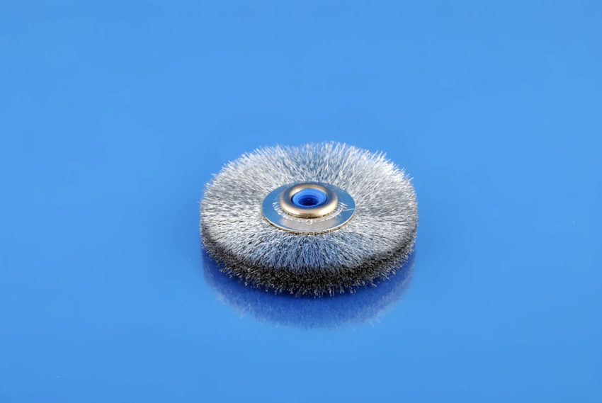 A078 - Szczotka polerska HATHO 50mm drut stalowy 0,10mm