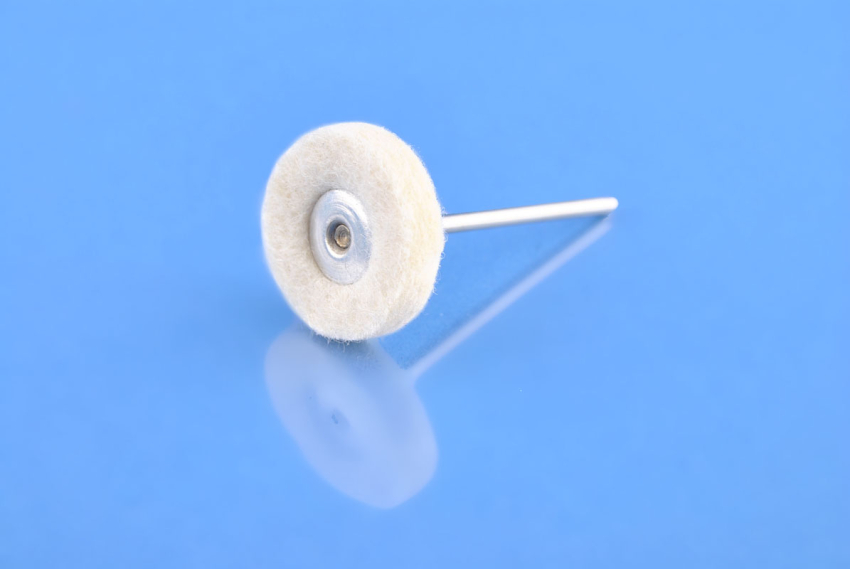 A068/E - Filc polerski 21mm na uchwycie EKO LINE 3-warstwowy