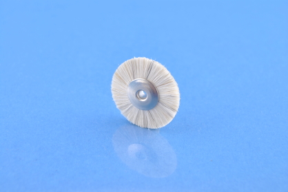 A020 - Szczotka polerska białe miękkie włosie 21 mm ADAMMeD