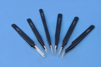 MA290 - Zestaw 6 pęset precyzyjnych antystatycznych w etui - 2