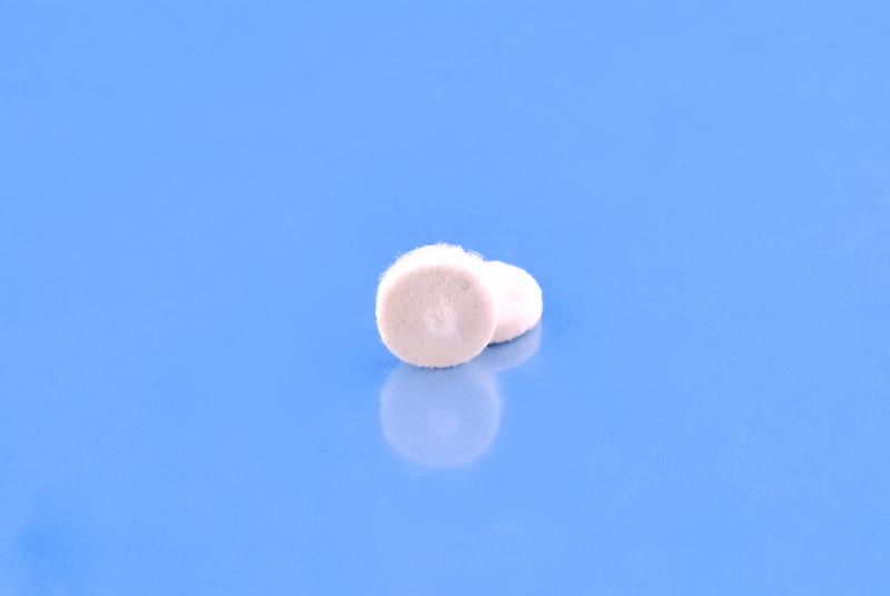 A063/E Krążek filcowy miękki polerski pieniążek 15 mm