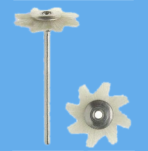 A411 Szczoteczka Hatho biała twarda gwiazda 22x41mm - 2