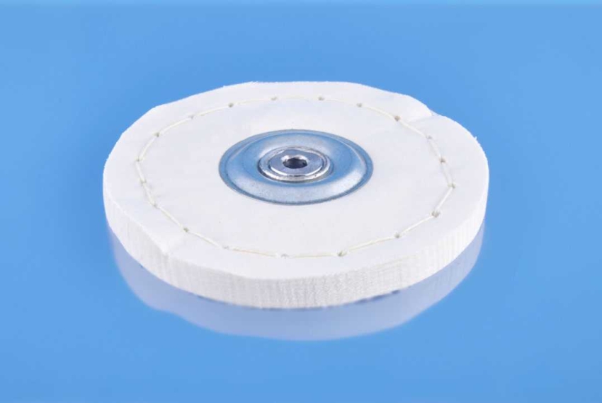 A041a - Tarcza polerska bawełniana 110mm 15mm na piaście