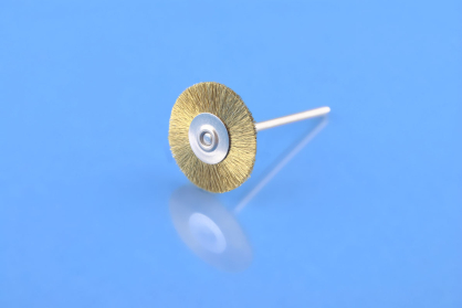 A015/E - Szczotka polerska EKO LINE 21mm drut mosiężny 0,10mm