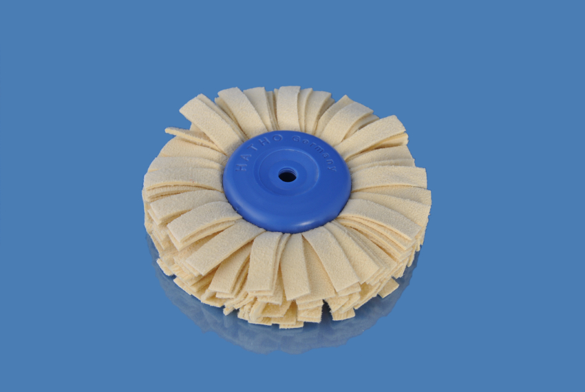 A226 - Szczotka Polerska Ircha Naturalna Cięta 90mm HATHO