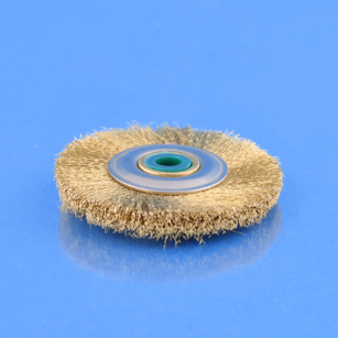 A079/E - Szczotka polerska EKO LINE drut mosiężny 0,10mm 50 mm